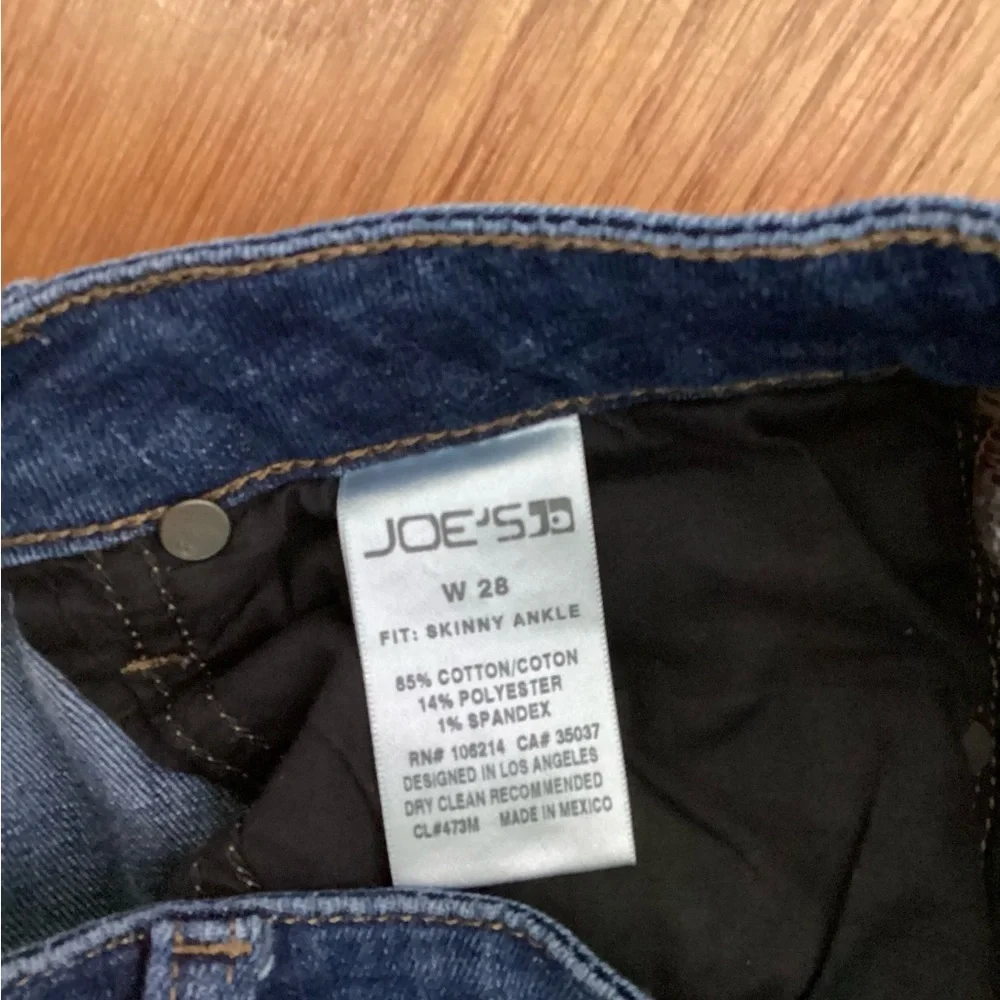 Joe’s Skinny Ankle Jeans, size 28 - Picture 4 of 6